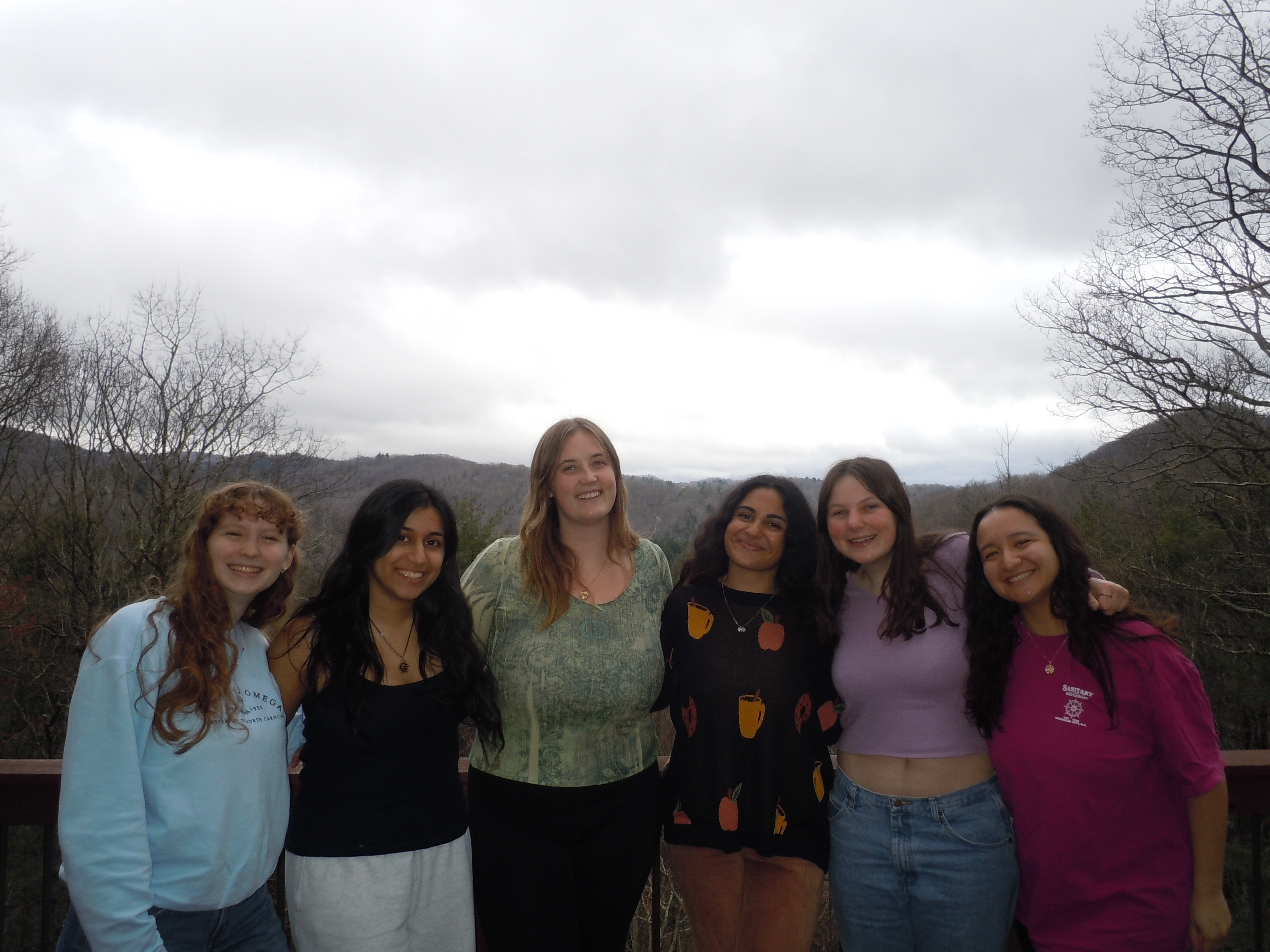 Photo of Reheth with the APO Pledge Ed Team